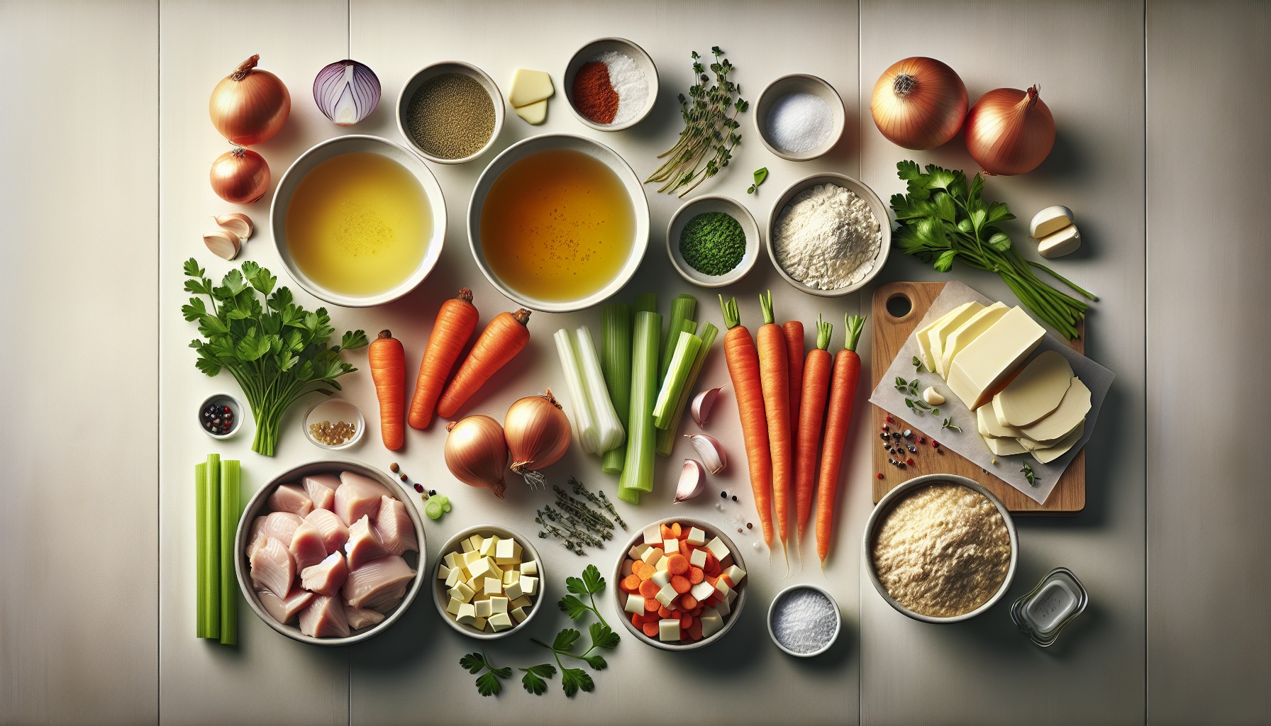 Simple Creamy Chicken Soup Recipe