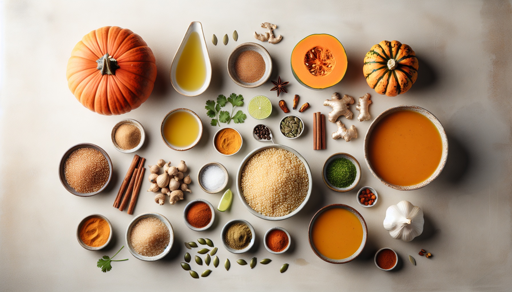 Spiced Pumpkin Millet Bowl With Coconut Lime Drizzle Recipe