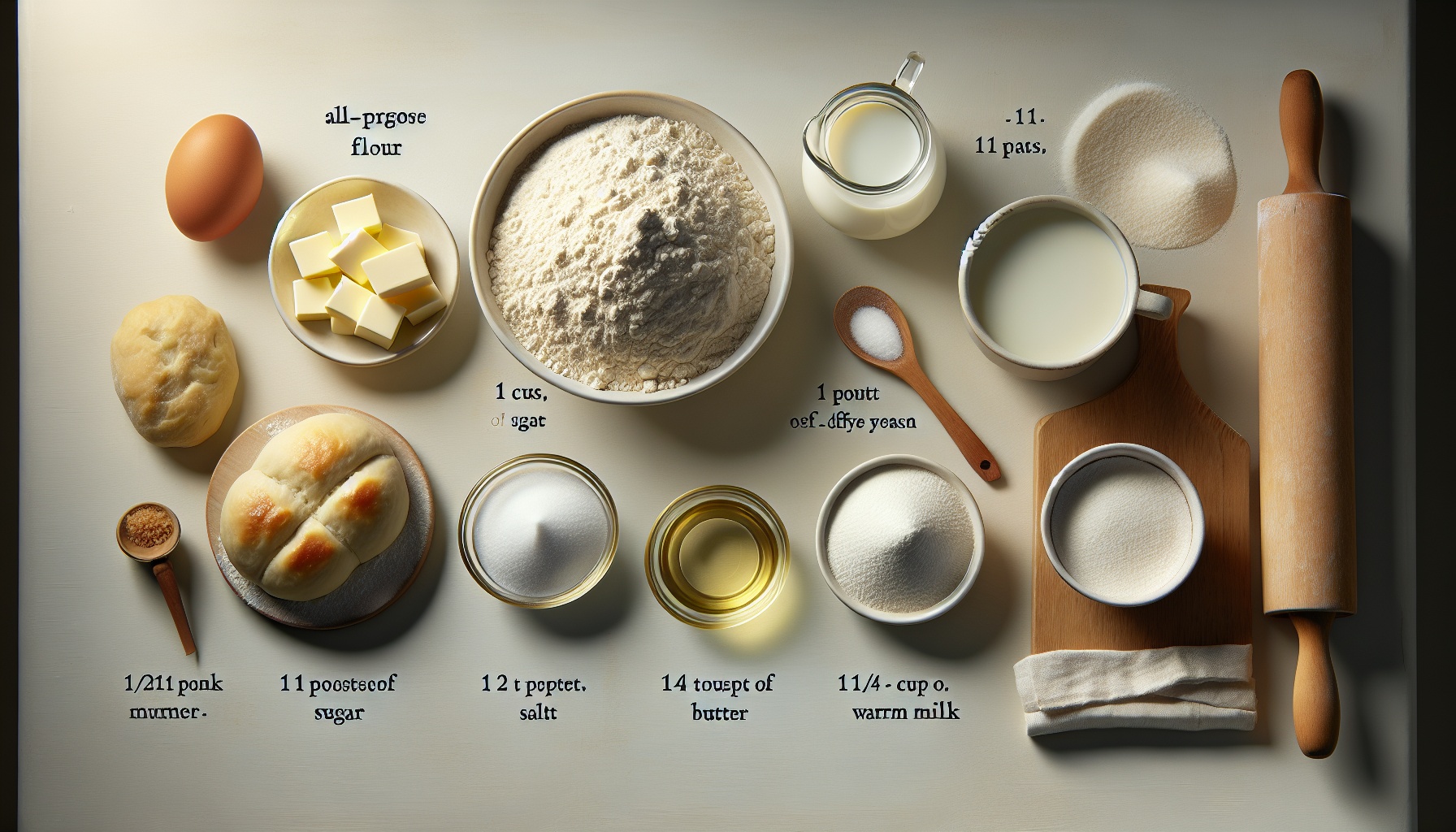Simple Fluffy Dinner Rolls With Butter Recipe