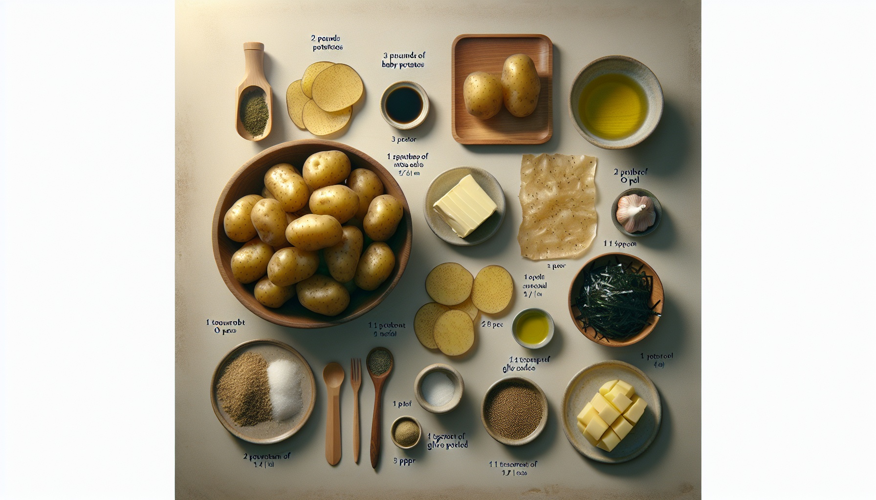 Savory Miso Butter Roasted Potatoes With Crisped Nori Dust Recipe