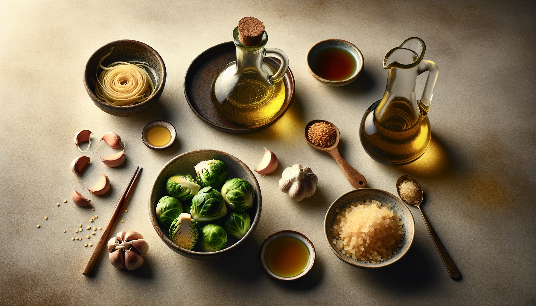 Maple Miso Glazed Brussels Sprouts With Toasted Sesame Seeds Recipe