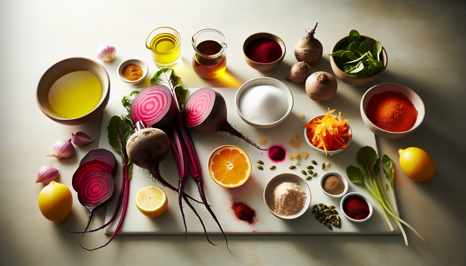 Savory Roasted Beets With Orange Ginger Glaze And Spiced Pepita Crunch Recipe