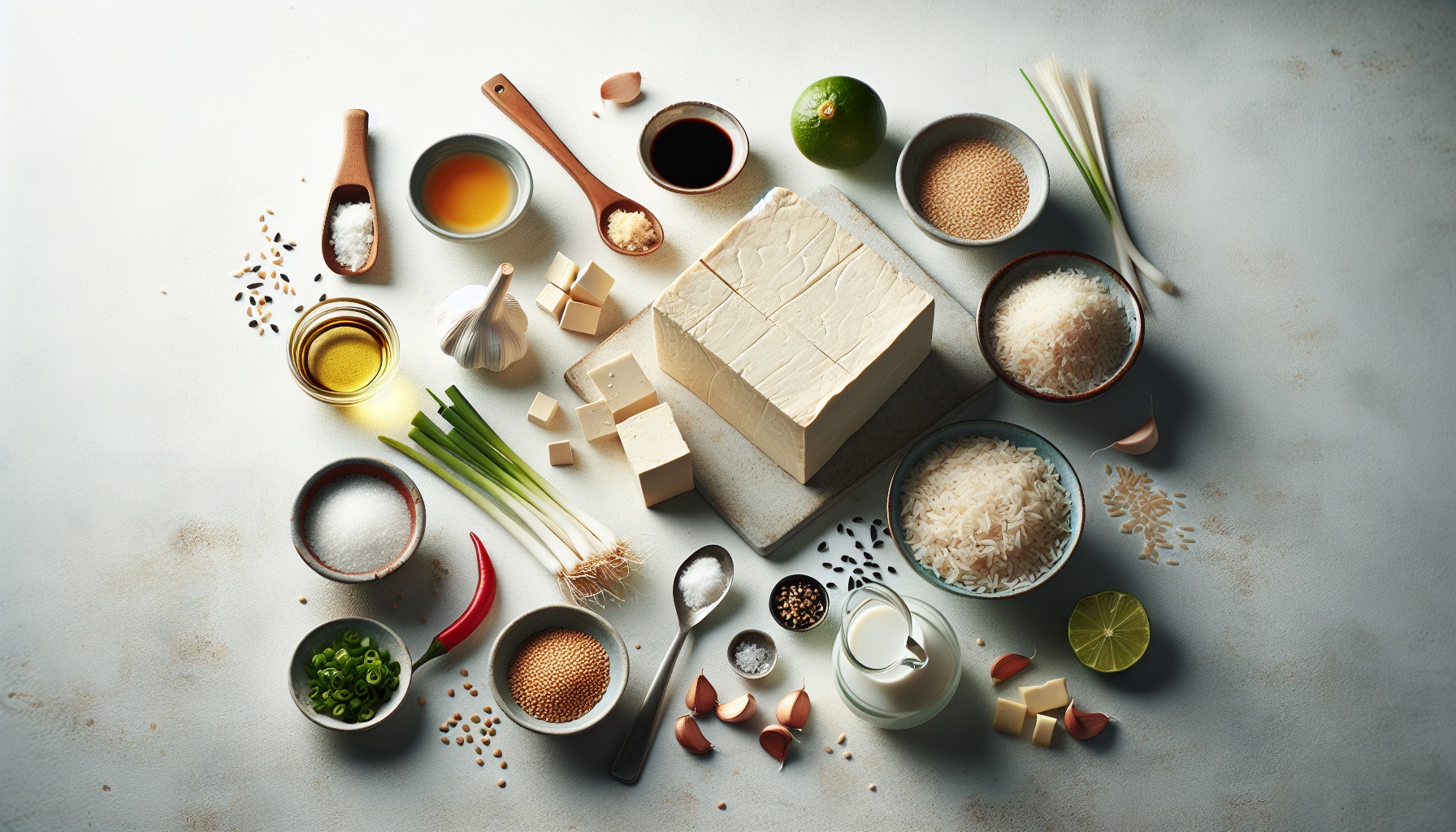 Crispy Sesame Tofu With Sweet Chili Lime Glaze And Coconut Rice Recipe