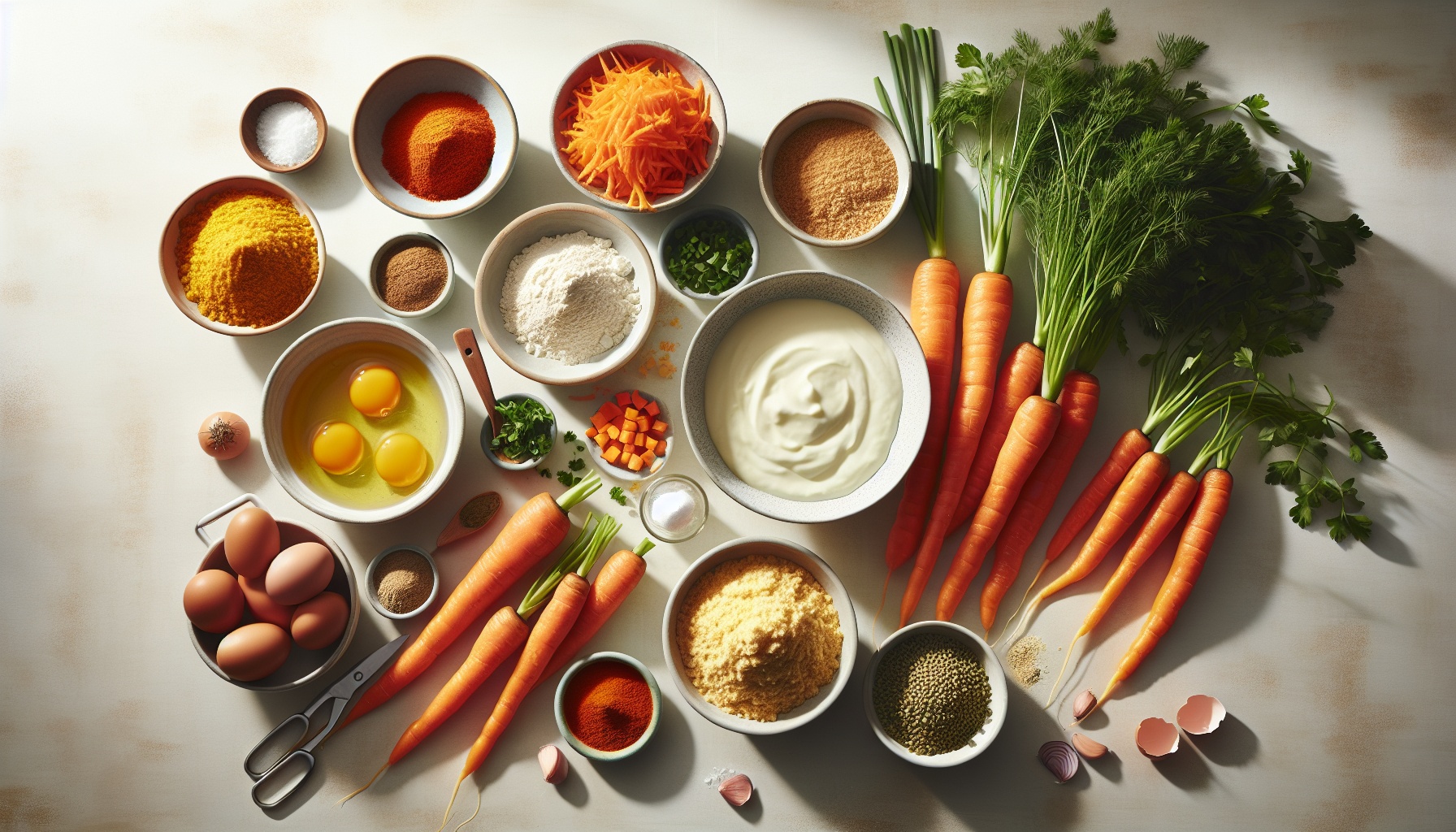 Savory Cumin Spiced Carrot Fritters With Lemon Dill Yogurt Recipe