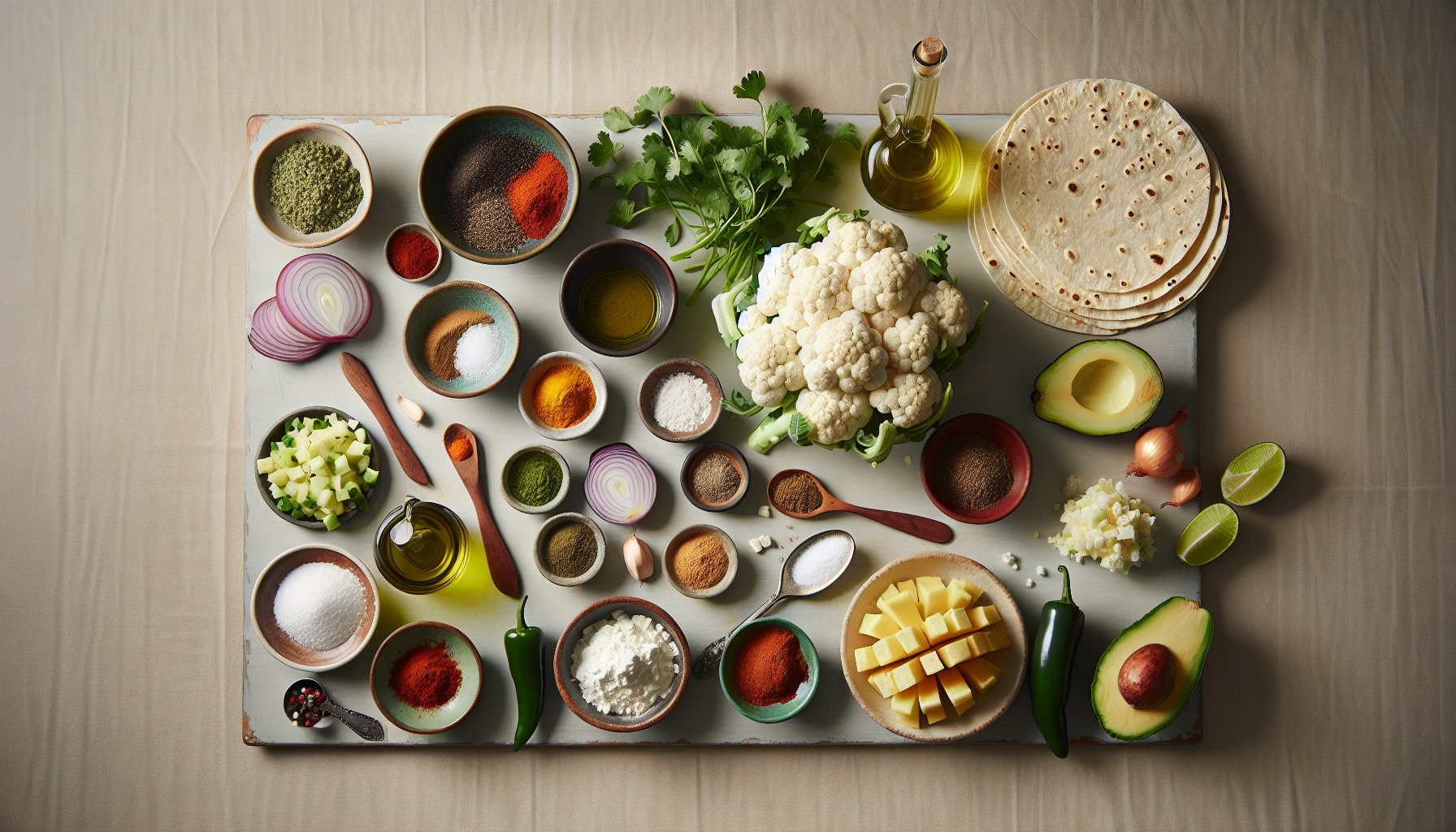 Smoky Chipotle Cauliflower Tacos With Pineapple Jalapeno Salsa Recipe