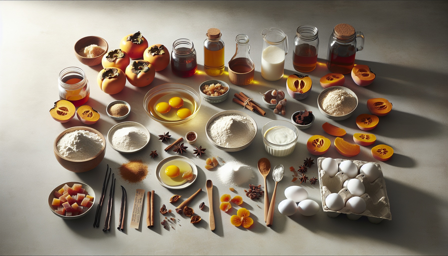Spiced Maple Persimmon Bread With Candied Ginger Crumble Recipe
