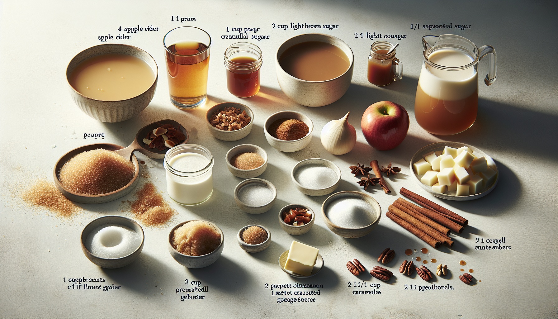 Spiced Cider Caramel Panna Cotta With Toasted Pecan Crumble Recipe