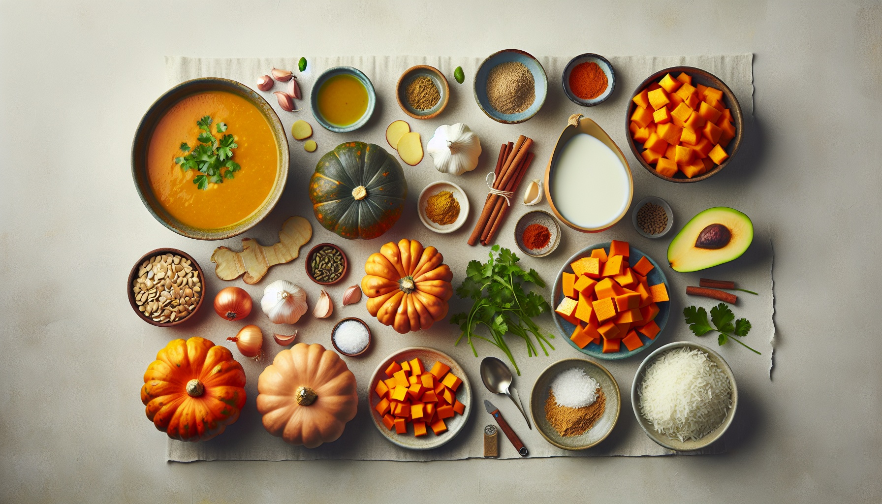 Spiced Pumpkin Persimmon Curry With Coconut Ginger Sauce And Toasted Pepitas Recipe